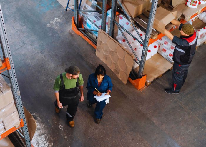 sécurité entrepôt logistique plan de circulation