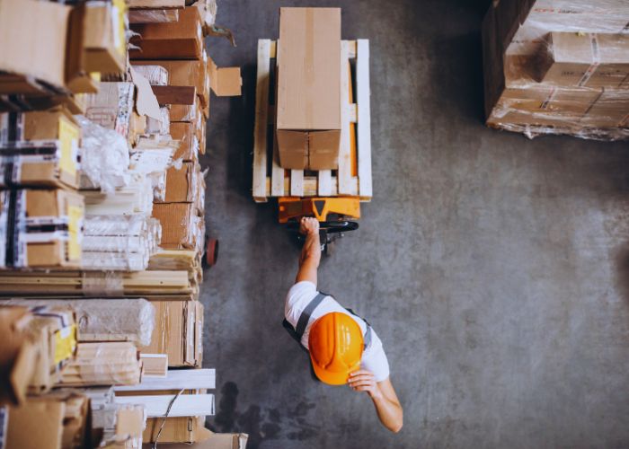 déplacements dans l’entrepôt et manutention